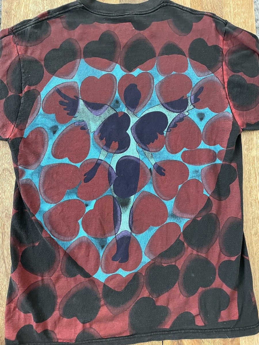 Nirvana Heart Shaped Box T-Shirt L 1993 Giant By Tultex Nirvana Heart Shaped Box T-Shirt L 1993 Giant By Tultex