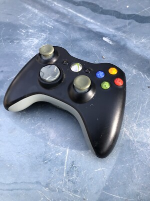 Official Microsoft Xbox 360 Black Wireless Controller! Abandoned Storage 99cents