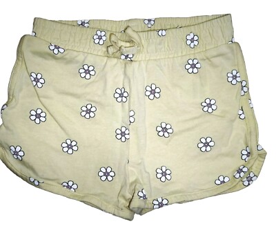 Sweatshorts Gr. 104 dopodopo gelb m. weißen Blumen neuwertig