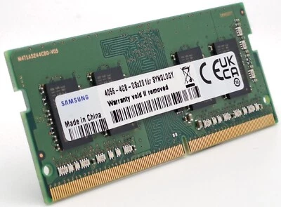 Synology DS220+ 4GB RAM SAMSUNG 4GB Arbeitsspeicher für DS220+ DiskStation