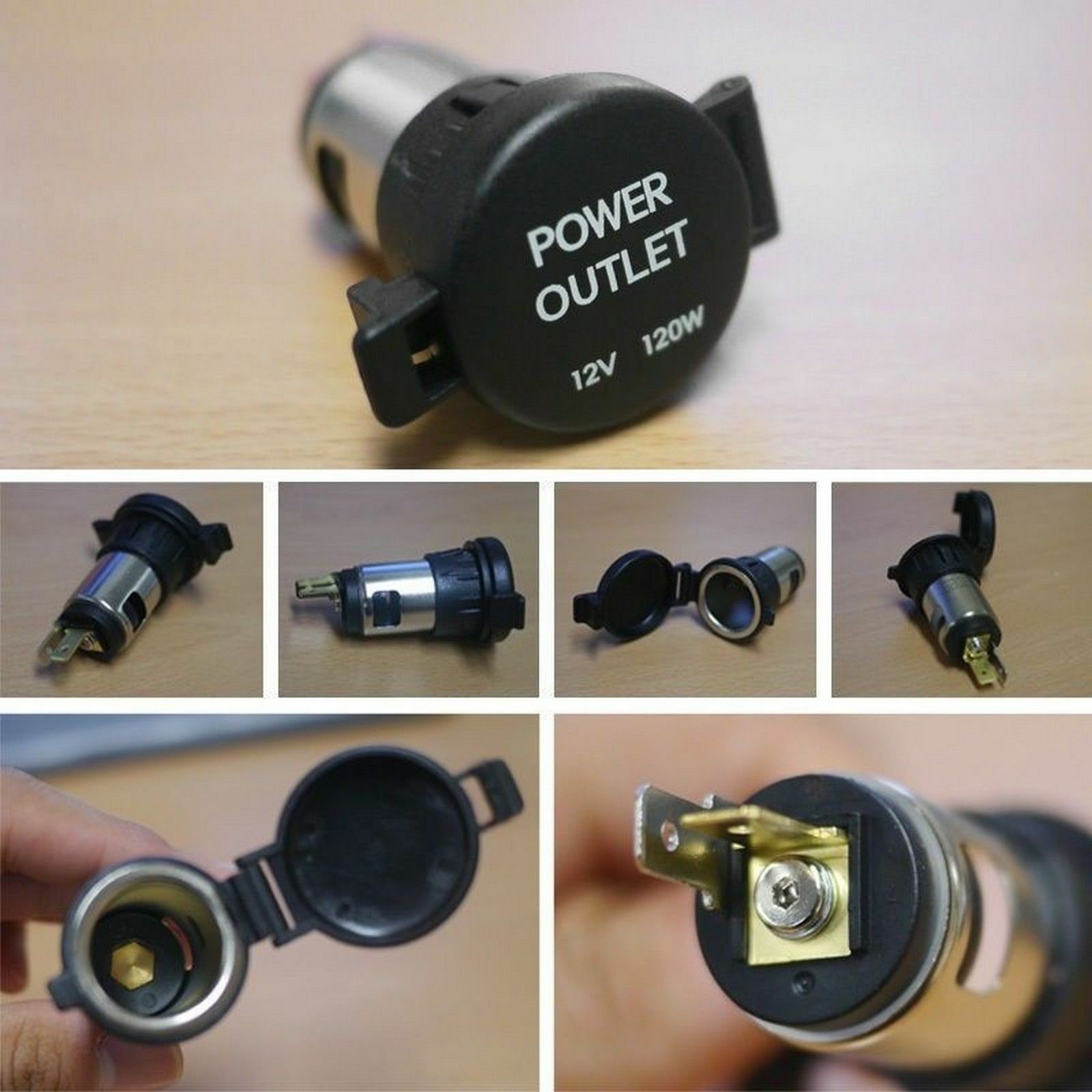 Socket Charger Power Supply Outlet Waterproof