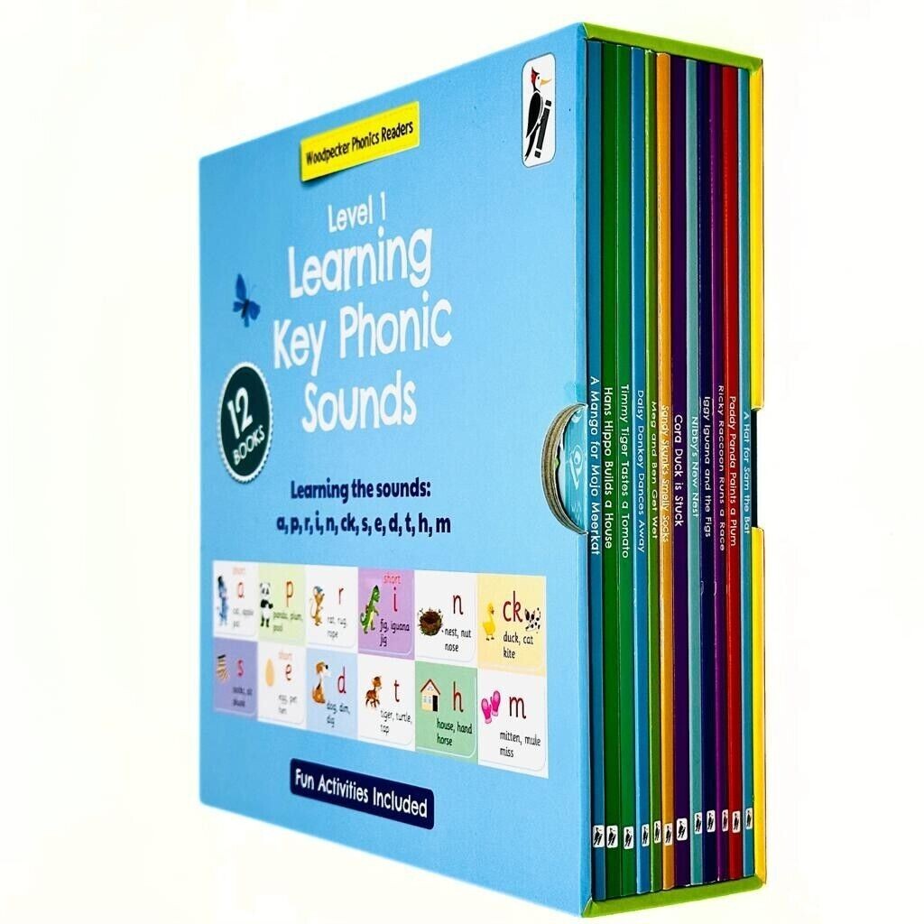 My First Phonic Sounds Collection 12 Books Box Set with Included Fun Activities - Image 4