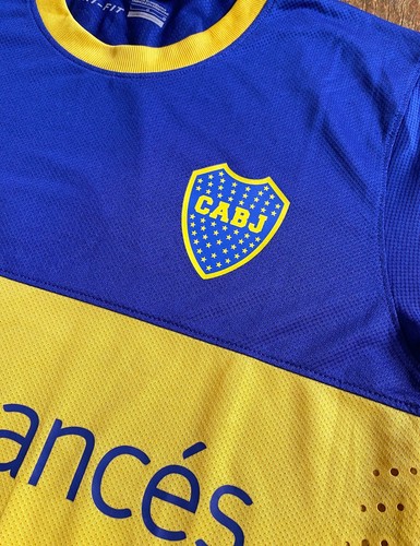 Boca Juniors 2013 Nike Dri Fit soccer matchworn jersey #3. - Picture 5 of 12