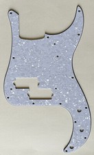 4 Ply White Pearl Pickguard Fit Fender '62 Precision P Bass Style Guitar Parts