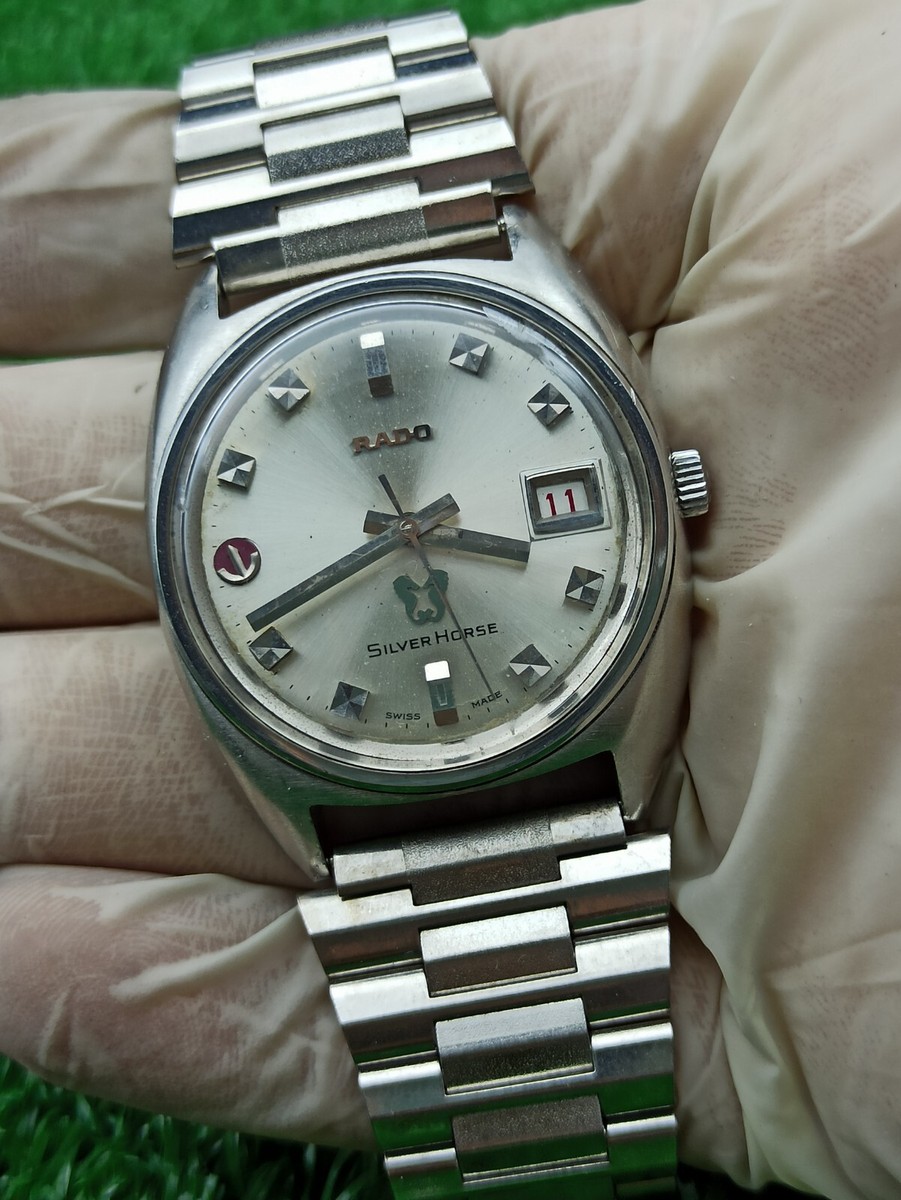 RADO Silver Horse 腕時計　自動巻き LUXURY VINTAGE RADO SILVER HORSE AUTOMATIC WATCH SWISS MADE