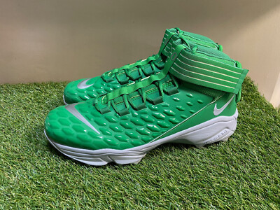 Nike Force Savage Pro 2 Mid Shark Oregon Ducks Sample PE Cleats Sz 16 CI9904-700 Nike Force Savage Pro 2 Mid Shark Oregon Ducks Sample PE  main image 3