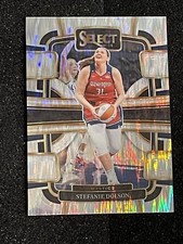 2024 Panini Select WNBA Concourse Silver Flash Prizm Stefanie Dolson #9