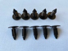 RENAULT BUTTON SPRUCE RETAINER FIR TREE DOOR SHIELD END CAP FIXING TRIM CLIPS