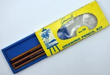 Vntg General 's Drawing Pencil Kit No. 10 - Layout / Sketching Pencils - PARTIAL