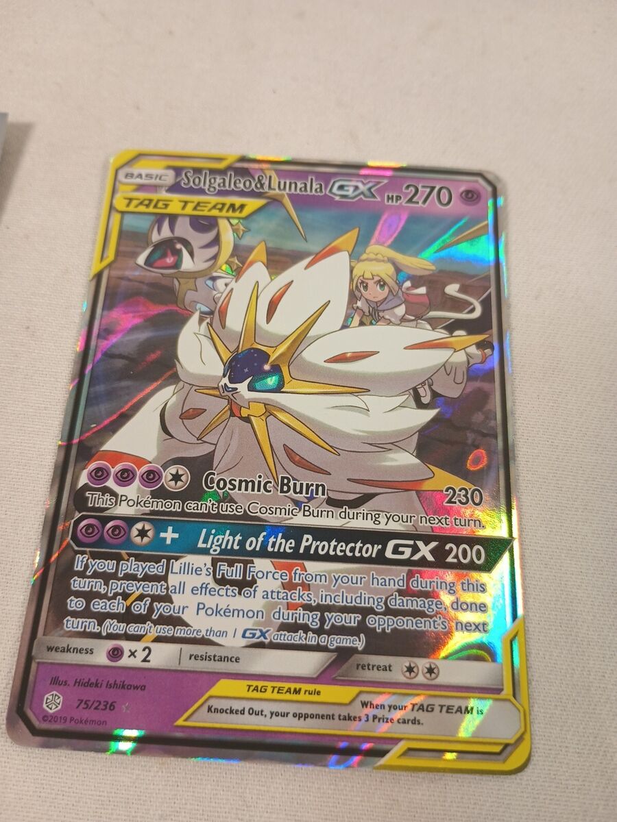 Solgaleo & Lunala GX - 75/236 - Ultra Rare