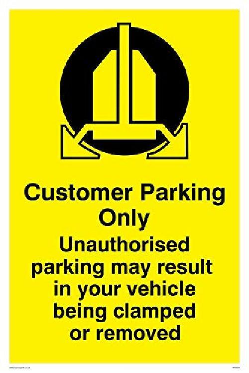 Le auto di parcheggio del cliente possono essere bloccate