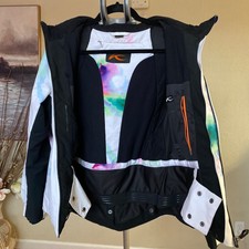 Kjus Northern Lights Jacket Tie Dye Size 38 Medium Retail $1200