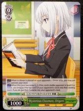 Weiss Schwarz Date a Live DAL/W79-E026 RR Mysterious Classmate, Origami ENGLISH
