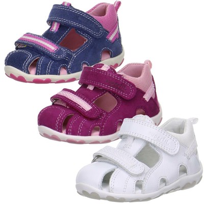 SUPERFIT Lauflernsandale FANNY 00036 Leder Klett Weite M Gr.20-28