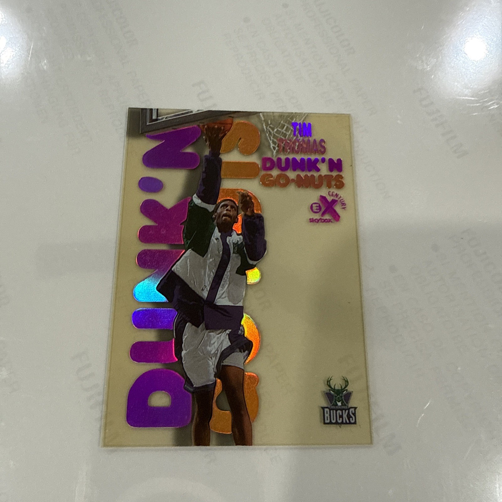 1998-99 Skybox E-X Century - Dunk'n Go-Nuts Tim Thomas #1 DG