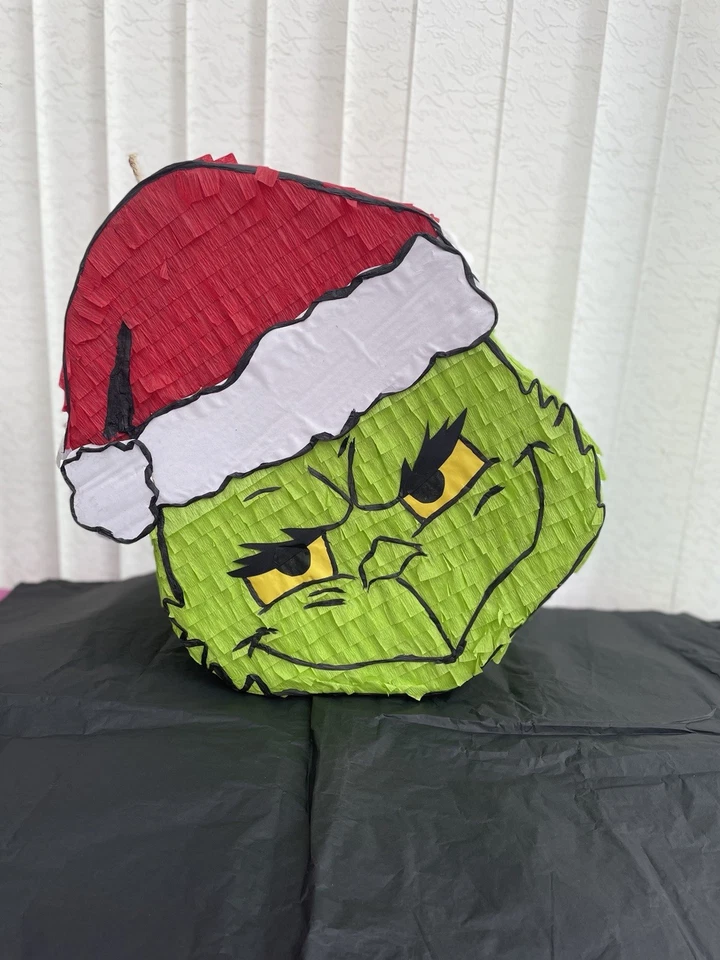 Grinch Weihnachten Piñata Party Kinder Xmas Spaß Spiele Deko Pinata Santa - Bild 3 von 4