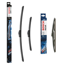 Kia Sportage Wiper Blades Set Front + Rear BOSCH AEROTWIN 2016-2021 AR141S H275