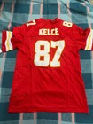 Travis Kelce #87 Red Kansas City Chiefs Jersey Size Small New — photo 2