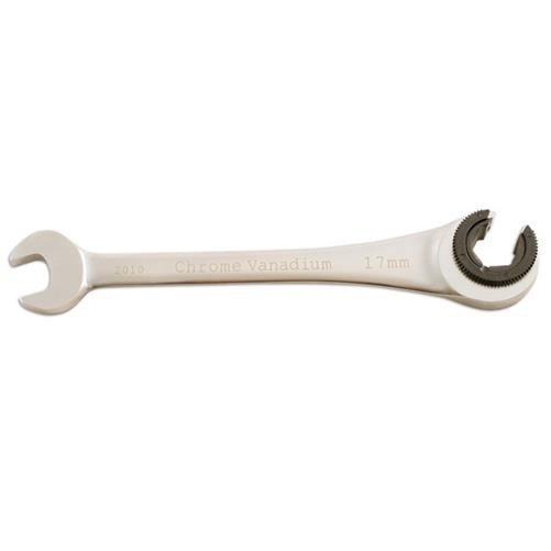 Laser Tools Ratchet Flare Nut Wrench 17mm 4904