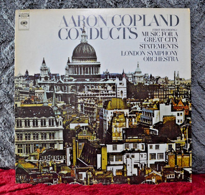 Aaron Copland Conducts LSO Music for a Great City Statements