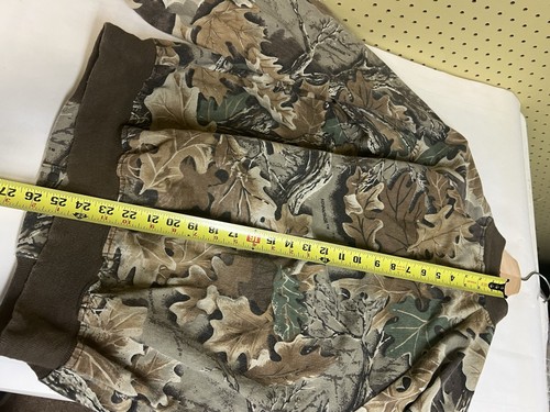Vintage Advantage Camo Jacket Mens M Bomber Snap Twill Unlined 90s USA Made - Picture 6 of 8