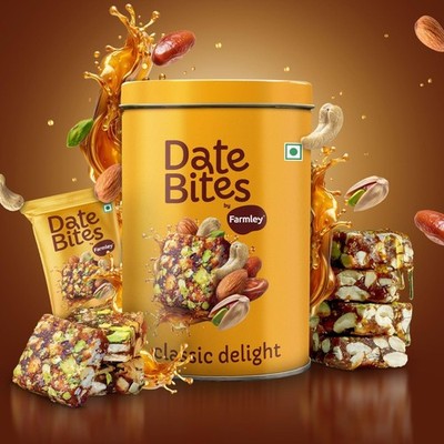 Farmley Datteln Barfi aus Datteln, Pista, Cashewkernen, Mandeln, Honig und Gh...