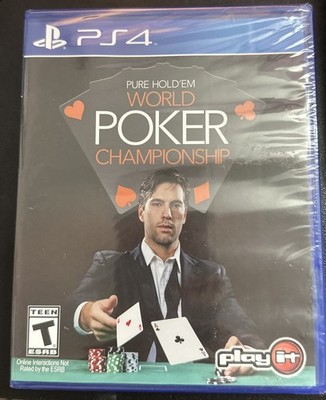 PURE HOLD'EM WORLD POKER CHAMPIONSHIP - PlayIt - PS4 Game - New & Sealed