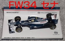 1 43 Williams Cosworth FW34 Senna 2012 WILLIAMS SENNA