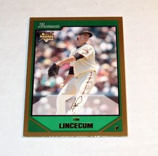 Tim Lincecum Cards, Rookie Cards and Autographed Memorabilia Guide 36