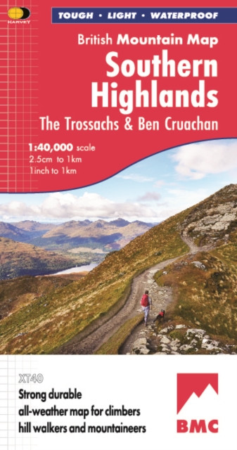 Southern Highlands The Trossachs and Ben Cruachan (Sheet map, folded)