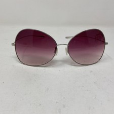 Oliver Peoples CHARADE S SUNGLASSES SILVER W/ PINK LENS XB42