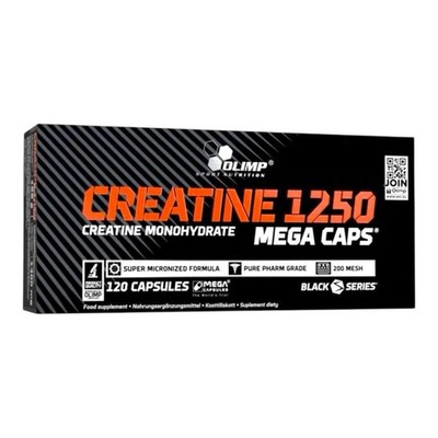 Olimp Creatine 1250 Mega Caps 120   Hochdosiertes Kreatin Kapseln