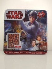 Star Wars Collectors Puzzle Set 300  500 Pc Puzzles in Tin Container