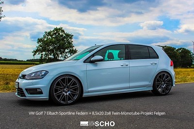 Eibach Tieferlegungsfedern 50/40mm für VW Golf VII 7 AU inkl GTI 50/40mm