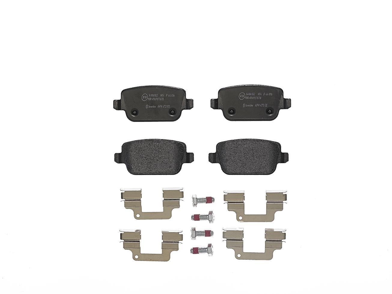 Fits BREMBO P 44 016 Brake Pad Set, Disc Brake - Image 23