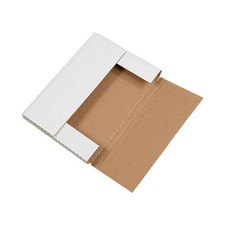 Shipping Boxes Flat 12.125"L x 9.125"W 1"H 50Pack Corrugated Cardboard