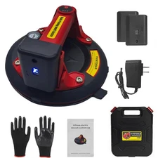 Electric Vacuum Suction Cup 8" Glass Lifter | 600 lbs Heavy Duty Lifting Tool
