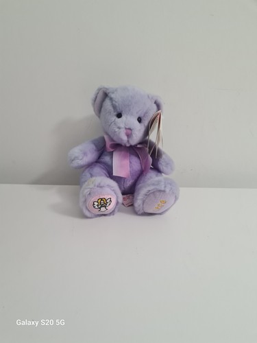 Russ Lila Jungfrau Teddybär Plüsch Neu Mit Etikett Selten - Bild 8 von 9