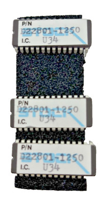 D22801-1250 Microprocessor Chip   Lot of 3 Industrial IC