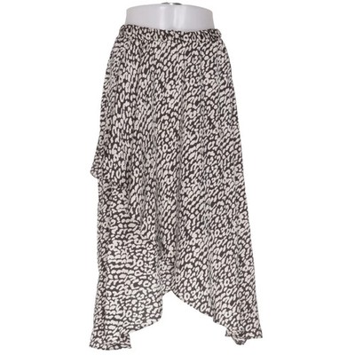 Lovestitch, Rock, Größe: M, Schwarz/Weiß, Polyester, Leopard, Damen #QYR