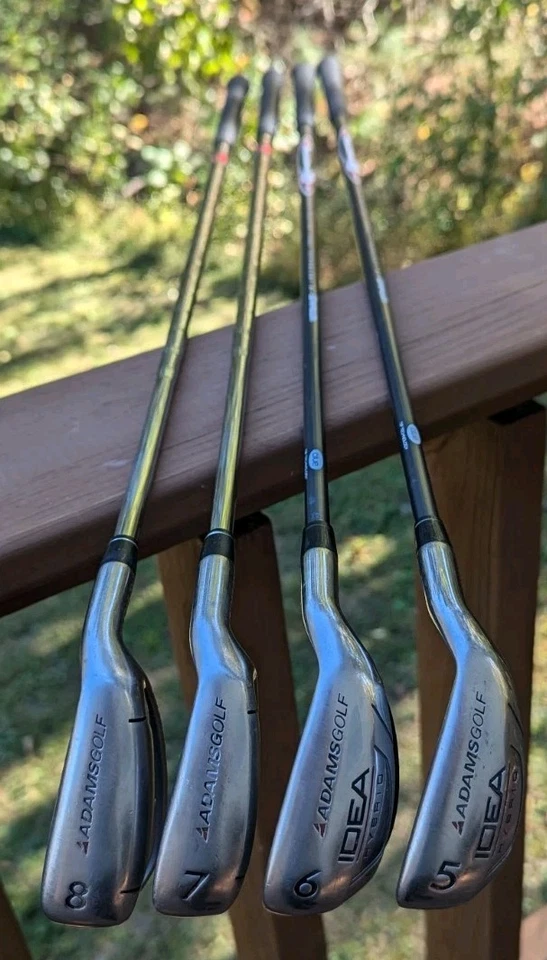 Adams Golf a20s Idea Hybrid Irons 5,6,7,8 RH Right Handed Graphite/Steel Shaft - Image 3 of 4