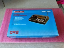 NEW. GRE GRECOM PSR-200U SCANNER AIR, WX, FM, VHF, UHF