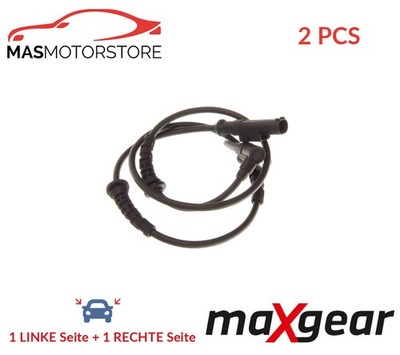 ABS SENSOR DREHZAHLFÜHLER PAAR HINTEN MAXGEAR 20-0448 2PCS A NEU OE QUALITÄT