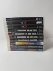 PS3 Wrestling Lot WWE SVR 2008-2011 12 13 14 All Stars Legends TNA CIB