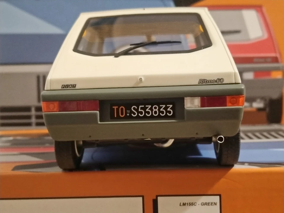 FIAT RITMO 60 CL 5p. 1978 1 Serie 1/18 LAUDORACING 180 pezzi Bianco / White RARE - Immagine 4 di 4