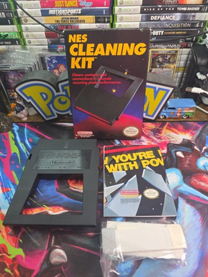 #ad Nintendo NES Cleaning Kit – Control Deck Cleaner Manual Box CIB Manual $19.99
