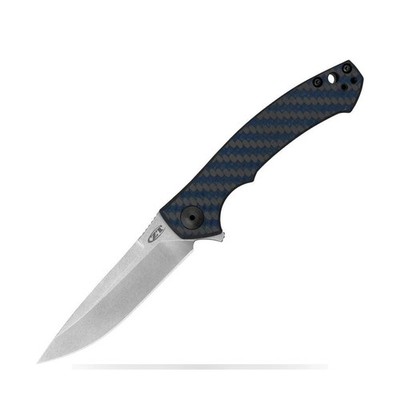 ZT0450BLUCF Zero Tolerance Sinkevich Framelock Knife Carbon Fiber Handle Magna