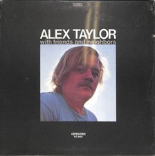 Alex Taylor With Friends and Neighbors 1971 Capricorn SD 860 Promo Sealed Vinyl