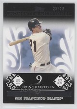 2008 Topps Moments & Milestones Black 23/25 Jeff Kent (2000 NL MVP 125 RBIs) 0b8