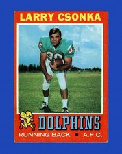 1971 Topps Set-Break # 45 Larry Csonka VG-VGEX *GMCARDS*